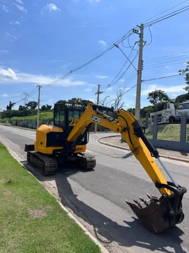 MINI ESCAVADEIRA JCB 55-Z1-ANO 2020