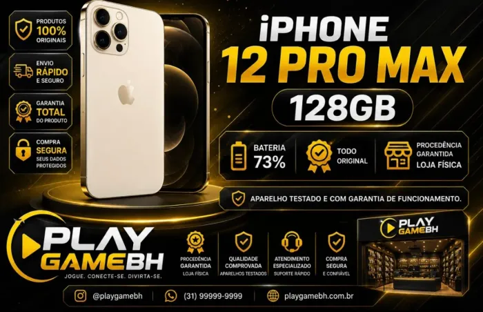 IPHONE 12 PRO MAX 128G TODO ORIGINAL