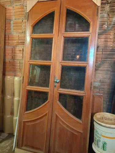Porta Madeira Maciça