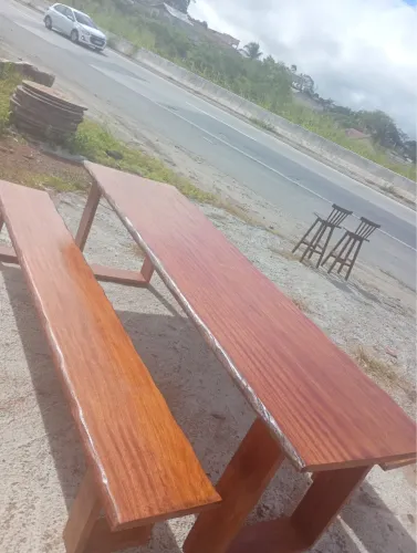 Mesa jatobá rústico 