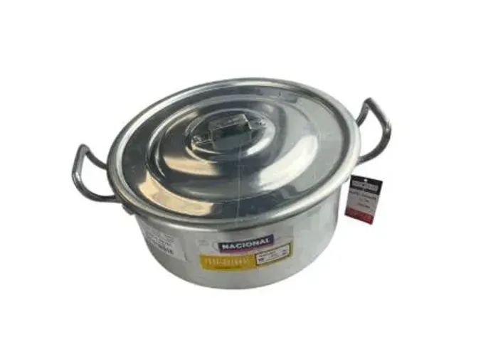 PANELA CAÇAROLA Nº34 45,7x15,6x34,2CM ALUMÍNIO 14,5L LINHA HOTEL COM ALÇA