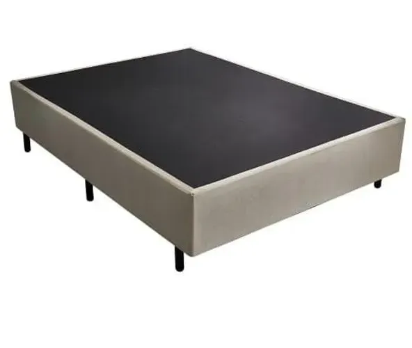 Base cama box casal copel bege usada em ótimo estado