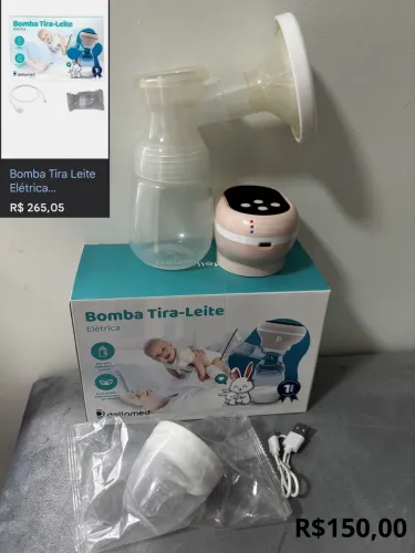 Bomba Tira leite elétrica