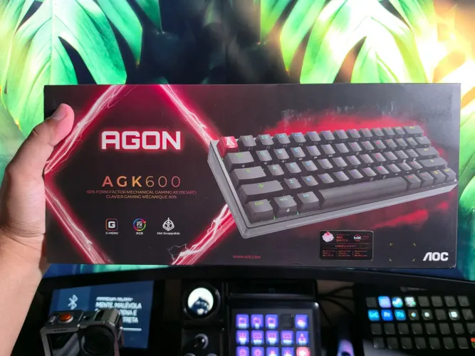 Teclado Mecânico Gamer AGON AGK600