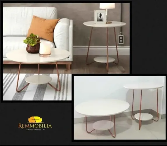 MESA DE CENTRO / APOIO - NOVAS / ENTREGAMOS MONTADO 