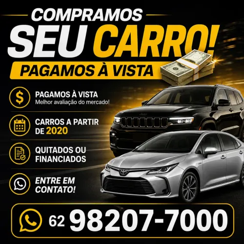 Compramos seu carro pagamos a vista 
