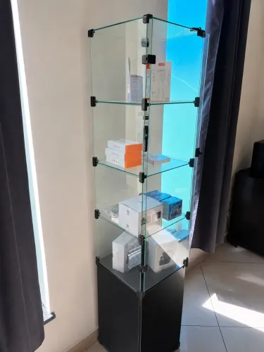 Torre de vidro Expositora 1,50m