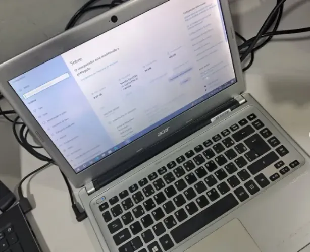 Notebook Acer i5 8gb bateria nova