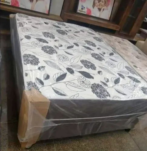 Cama Box + colchão casal D20