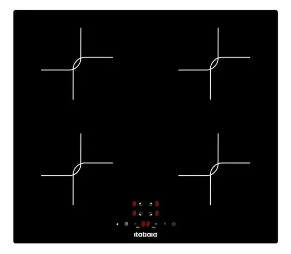 Cooktop de Indução Itatiaia Master 4Q 220V - Preto