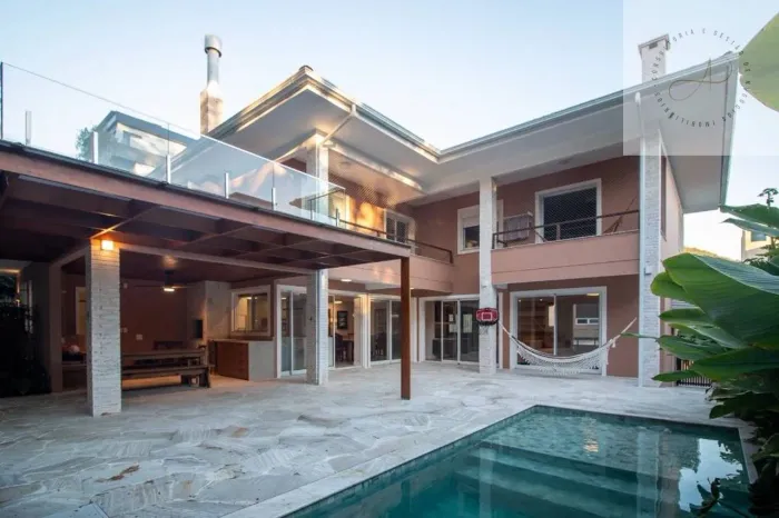 Casa com 4 dormitórios para alugar, 352 m² por R$ 27.887,00/mês - Santo Antônio de Lisboa