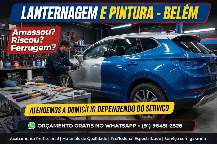 Lanternagem e Pintura!