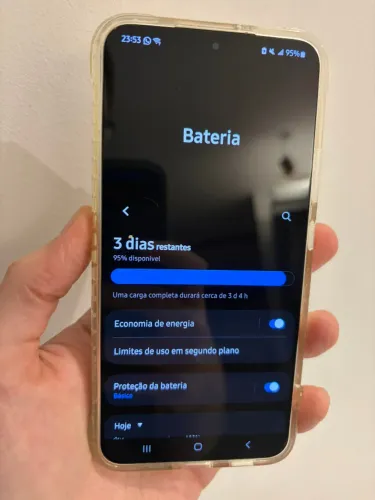 Samsung Galaxy S22+ de 256GB Branco (Excelente estado, 100% funcional, bateria excelente)