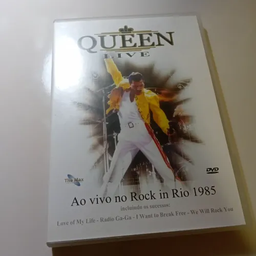 DVD Queen ao vivo no rock in rio 1985