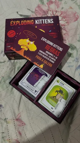 Jogo de tabuleiro - Exploding Kittens