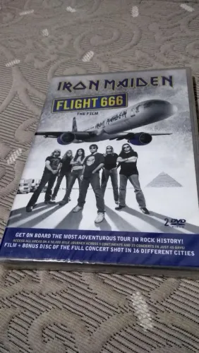 DVD Iron Maiden - Flight 666 (Duplo) - Novo / Lacrado de Fábrica