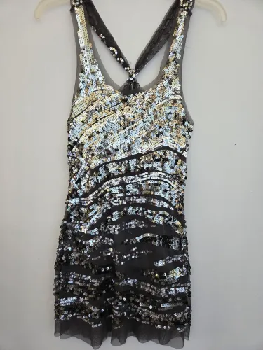 Vestido lantejoulas