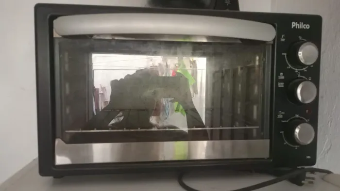 Forno micro-ondas elétrico 