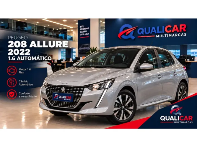 Peugeot 208 Allure 1.6 Flex 16V 5P Aut. 2022