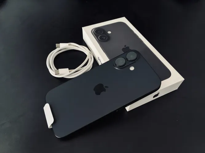 Iphone 16 128gb Preto 5g, Bateria Excelente , Pouco tempo de uso - Na caixa original