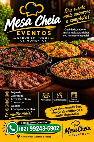 Cozinheira/ Churrasqueiro para eventos