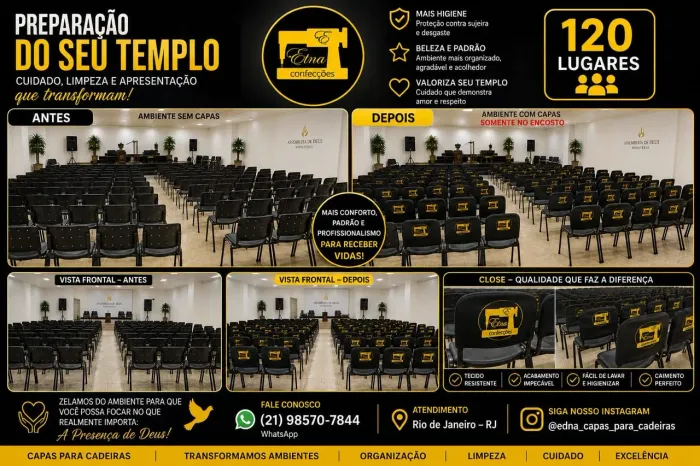 Capas promocionais.