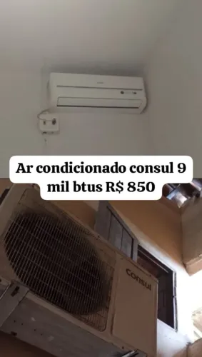 Ar condicionado 9 mil.BTUS