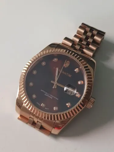 Relógio Constantim Rose Gold Sofisticado - Estilo Luxo