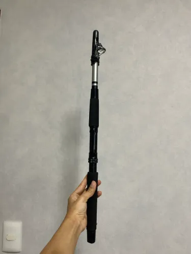 Vara de Pesca Fish Mate 2.40m Telescópica (6 Seções) - Ótimo Estado