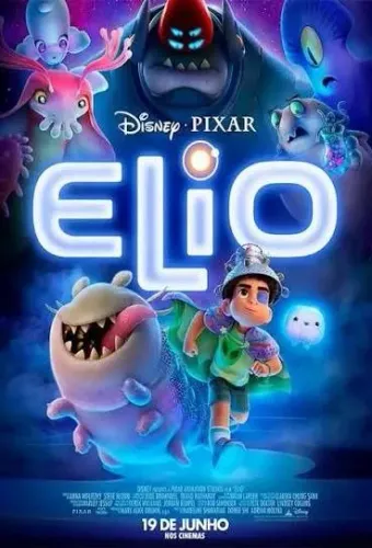 Pôster/Cartaz/Quadro de Cinema de Elio Disney Pixar (2 modelos)