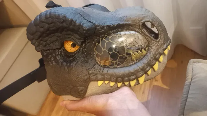 Máscara Dinossauro - Jurassic World - T-Rex - Mattel