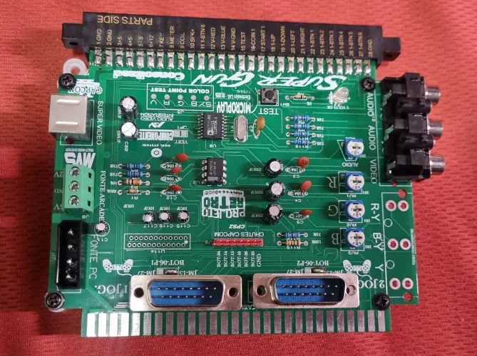 Placa Super Gun para neo geo mvs