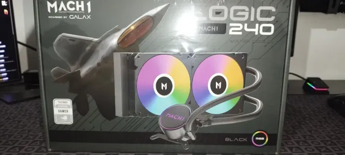 Water Cooler 240mm Mach1 Logic RGB - Novo / Lacrado