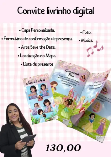 Convites Interativo personalizado! 