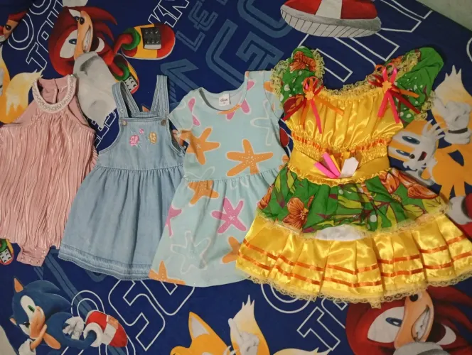 Vestidos para menina