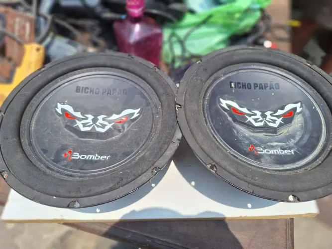 Par de Subwoofer Bicho Papão 12" ? Bomber ? 350W RMS