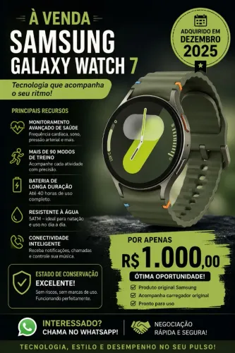 SAMSUNG GALAXY WATCH 7