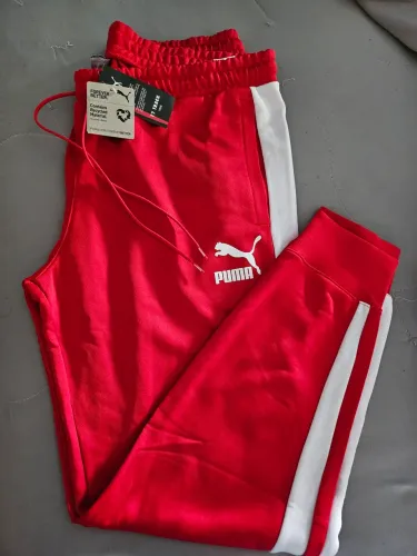 Calça Puma vermelha tam XXG 