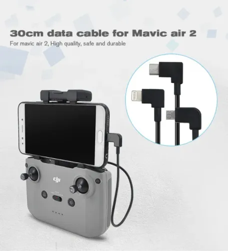 Cabo De Dados Mavic Mini 2 Controle Micro Usb Android Otg Dji Mavic Air 2 COD-CP555