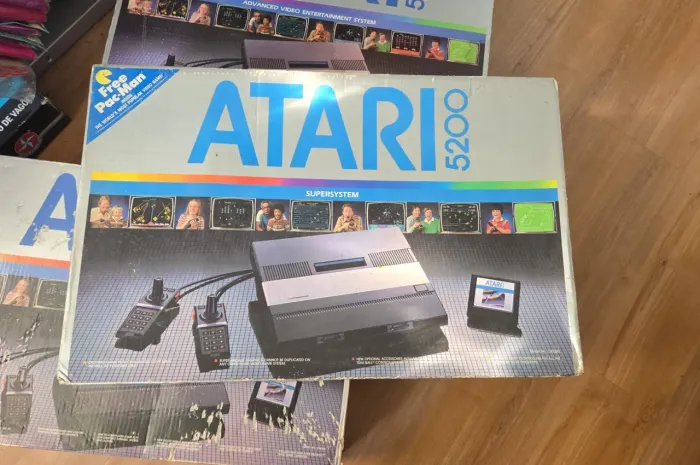 Atari 5200 impecável coleção pessoal para colecionadores exigentes!!!