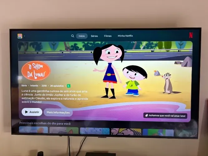 Smart TV 55" LG 4K Ultra HD QNED 55QNED73ASA WebOS 2025