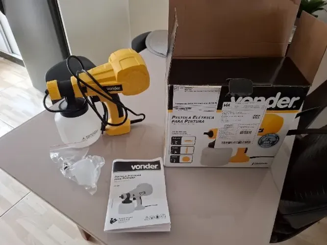 Pistola de pintura Vonder 110v Praticamente sem uso