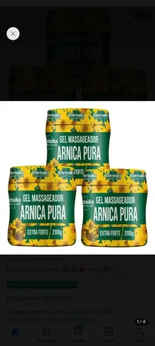 Pomada gel massageador