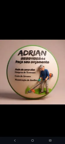 Jardineira e pintura