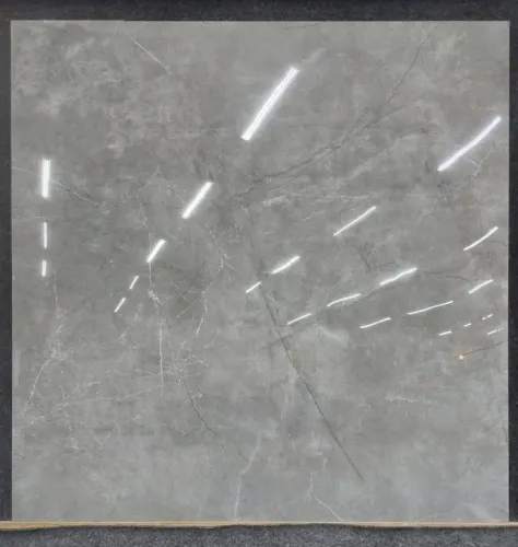 Piso 82x82 retificado polido "Grafitte" - R$54,90m²