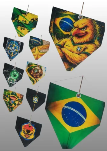 Pipas Lápis Murcha 55cm Sem Bainha Tema Da Copa 10 Unidades