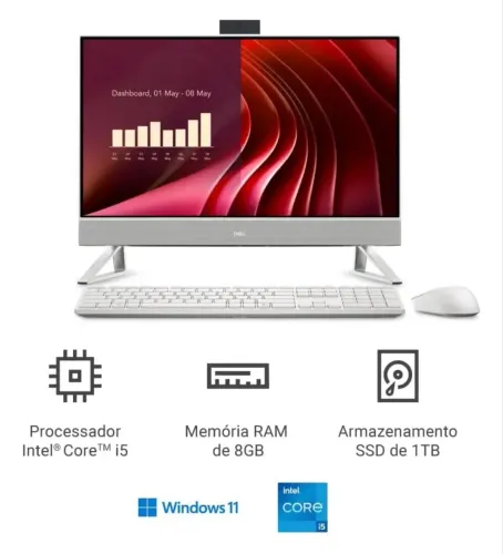 All In One Dell Novo - Menos de 1 ano de uso