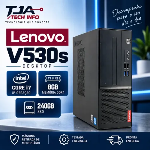 Computador Lenovo V530s Core i7 8ª Geração 8GB DDR4 SSD 240GB