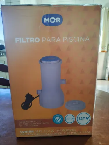 Mor Filtro para piscina 3600l