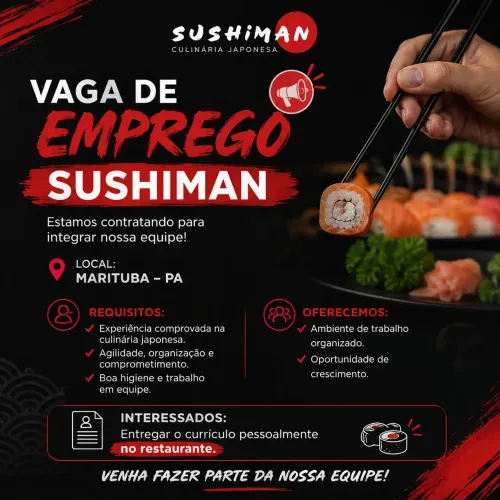 Vaga de emprego 